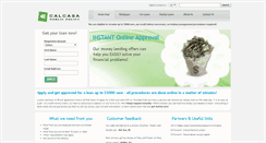 Desktop Screenshot of calcasapublicpolicy.org
